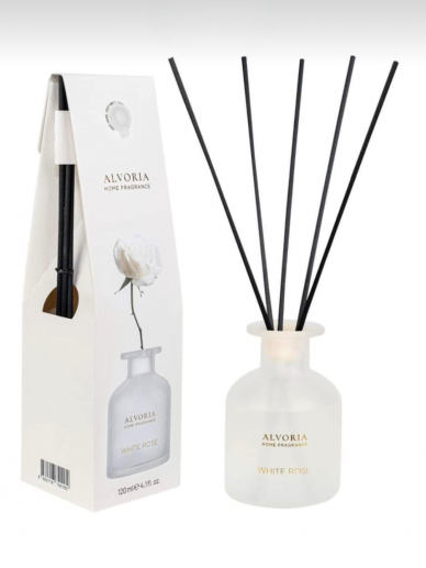 WHITE ROSE – Namų Kvapas ALVORIA 120 ml. WHITE ROSE – Namų Kvapas ALVORIA 120 ml.