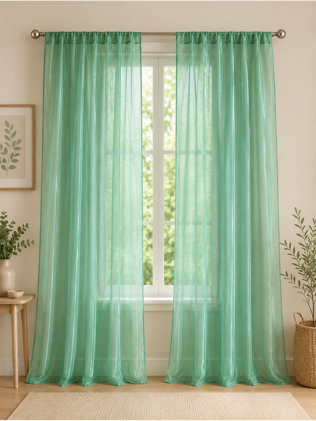 Dieninių užuolaidų audinys, Organza Dieninių užuolaidų audinys, Organza