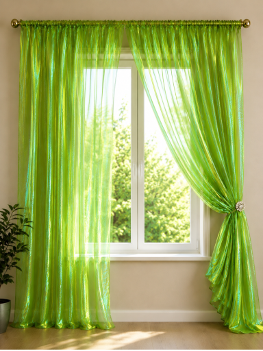 Dieninių užuolaidų audinys, Organza Dieninių užuolaidų audinys, Organza