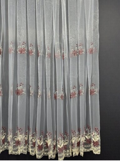 Dieninių užuolaidų audinys Organza Dieninių užuolaidų audinys Organza