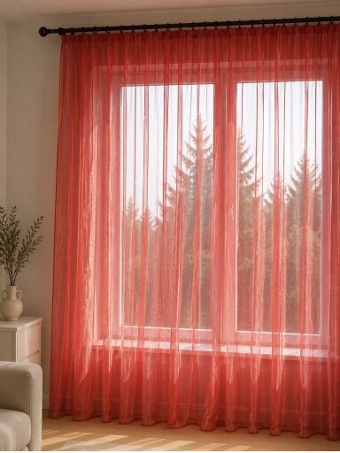 Dieninių užuolaidų audinys, Organza Dieninių užuolaidų audinys, Organza