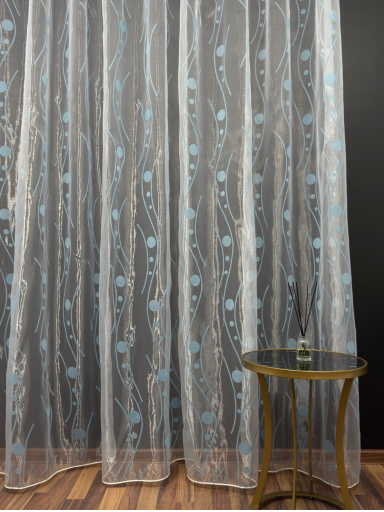 Dieninių užuolaidų audinys Organza Dieninių užuolaidų audinys Organza