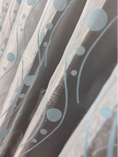 Dieninių užuolaidų audinys Organza 2 Dieninių užuolaidų audinys Organza 2