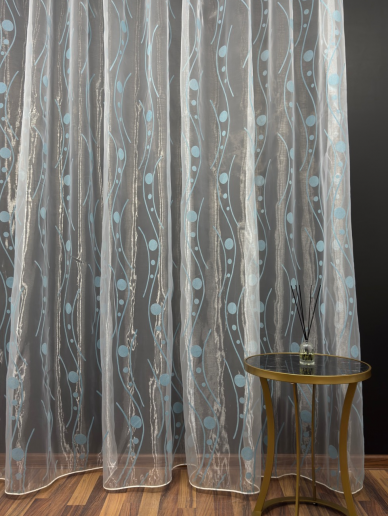 Dieninių užuolaidų audinys Organza
