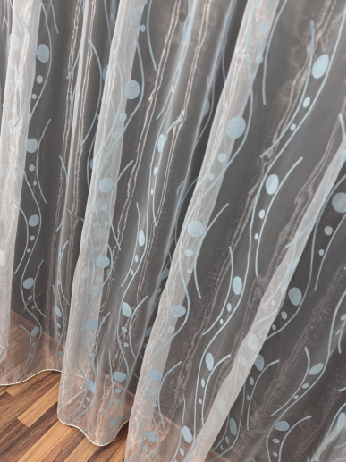 Dieninių užuolaidų audinys Organza 3