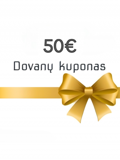Dovanų kuponas 50€ Dovanų kuponas 50€