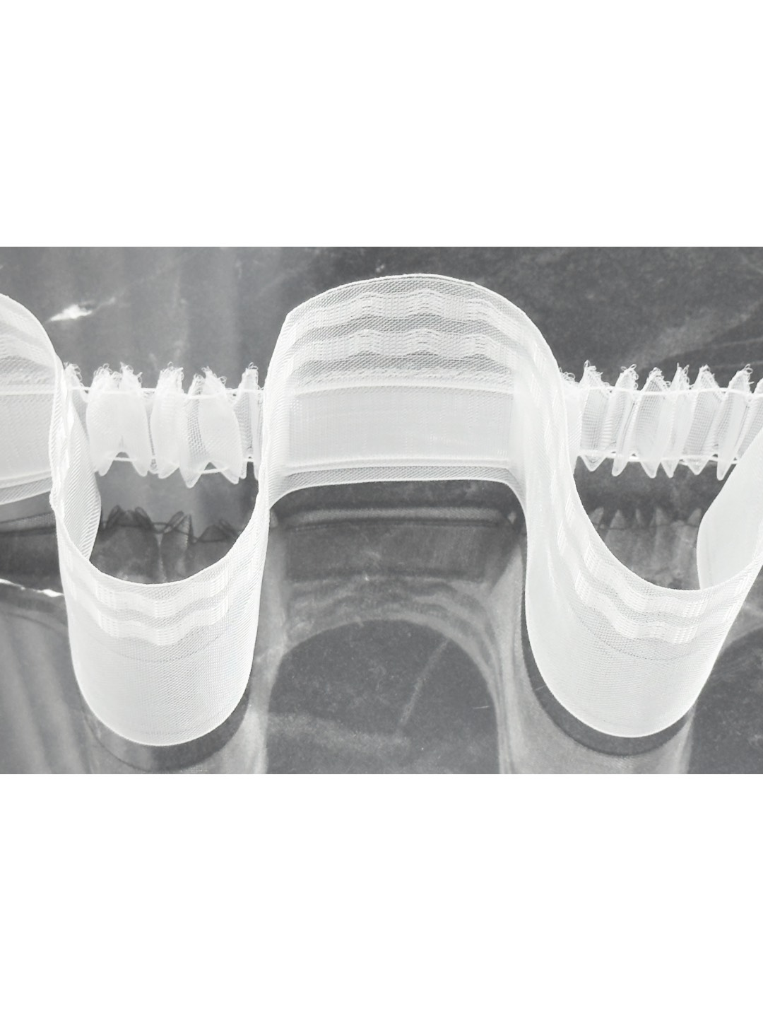 Juostelė užuolaidoms Elegance WAVE, permatoma Juostelė užuolaidoms Elegance WAVE, permatoma
