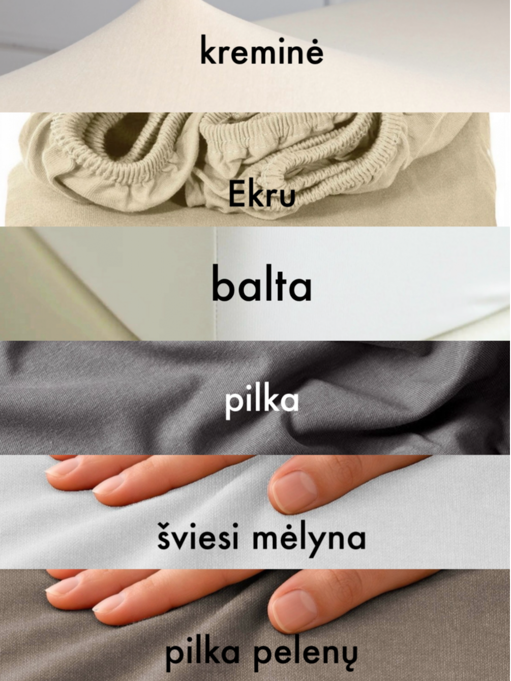 Paklodė su guma Jersey Sheet 1 Paklodė su guma Jersey Sheet 1