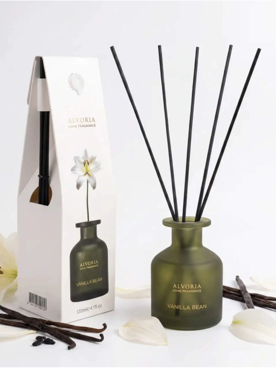 VANILLA BEAN– Namų Kvapas ALVORIA 120 ml. 1 VANILLA BEAN– Namų Kvapas ALVORIA 120 ml. 1