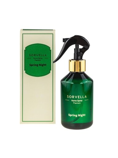 SORVELLA SPRING NIGHT purškiamasis namų kvapas, 250 ml. SORVELLA SPRING NIGHT purškiamasis namų kvapas, 250 ml.